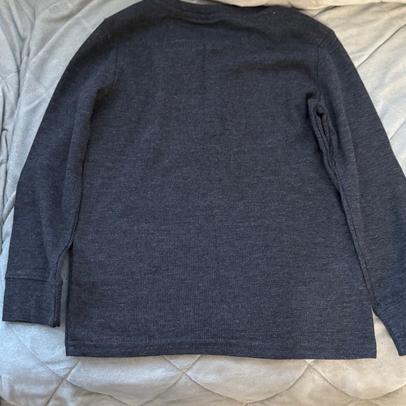 The Children's Place Dark Gray Henley Top - Picture 2 of 3